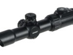 Оптический прицел Leapers 30mm 1-4.5X28 Circle Dot CQB, Glass IE Reticle с кольцами SCP3-145IECDQ