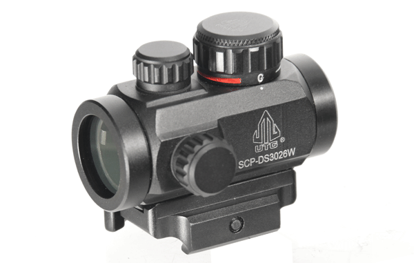 Коллиматорный прицел Leapers UTG 2 Коллиматорный прицел Leapers UTG 2.6 ITA Red/Green CQB Micro Dot with Integral QD Mount SCP-DS3026W