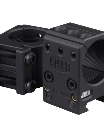 Тактические кольца SPUHR D30mm для установки на Picatinny, H25,4мм, без наклона (SR-3000)