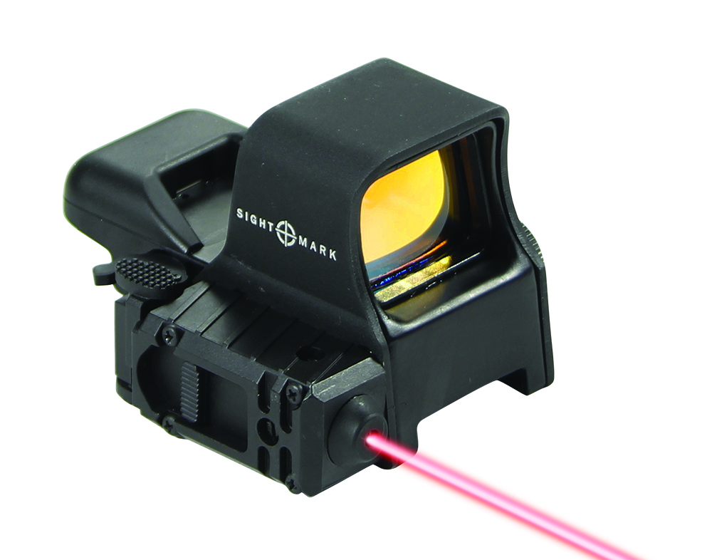 Коллиматорный прицел Sightmark Ultra Dual Shot Pro Spec NV QD c ЛЦУ крепление на Weaver (SM14003) 1 Коллиматорный прицел Sightmark Ultra Dual Shot Pro Spec NV QD c ЛЦУ крепление на Weaver (SM14003)