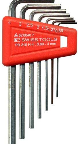 Профессиональный набор ключей -шестигранников SWISS TOOLS (Швейцария) 00062-6047