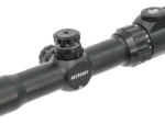 Оптический прицел Leapers 1-8X28 Accushot T8 Tactical 30mm cетка Circle Dot с подсветкой (36 цветов)+ кольца  SCP3-18IEСDQ