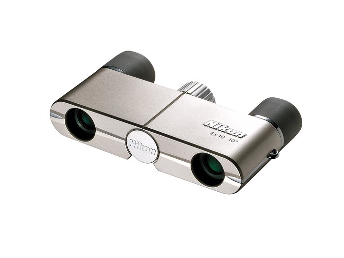 Бинокль NIKON Elegant Compact 4x10 DCF шампань 1 Бинокль NIKON Elegant Compact 4x10 DCF шампань